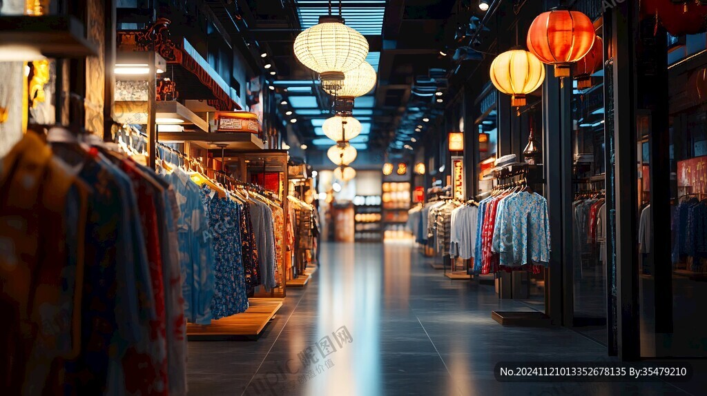 高清服装店