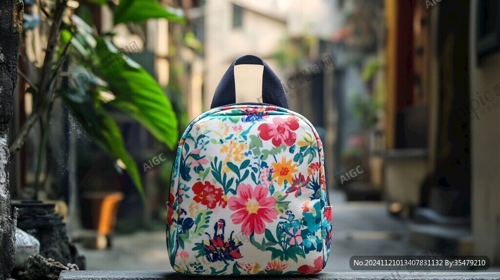 兰瓜花背包