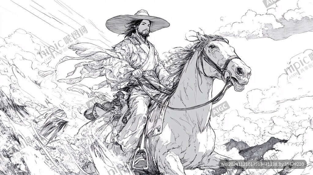 辛弃疾插画