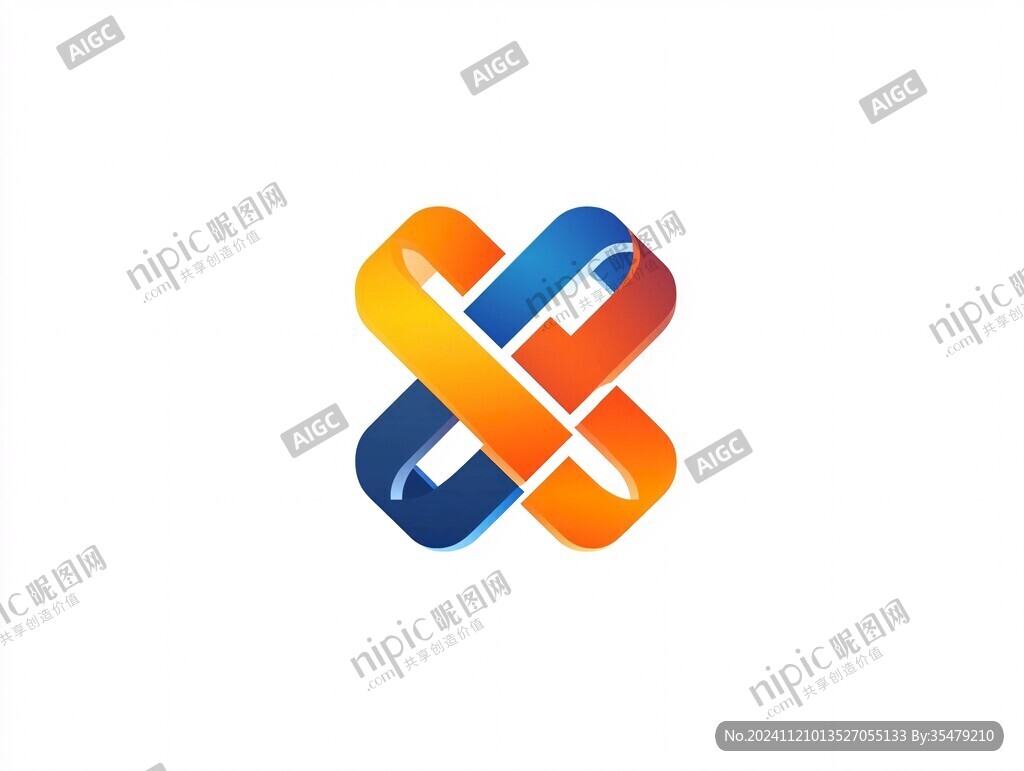 x汇聚标志