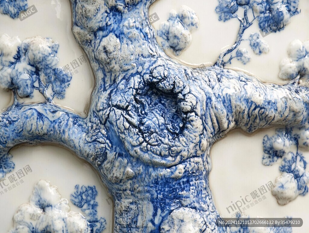 液态流体花纹抽象图案