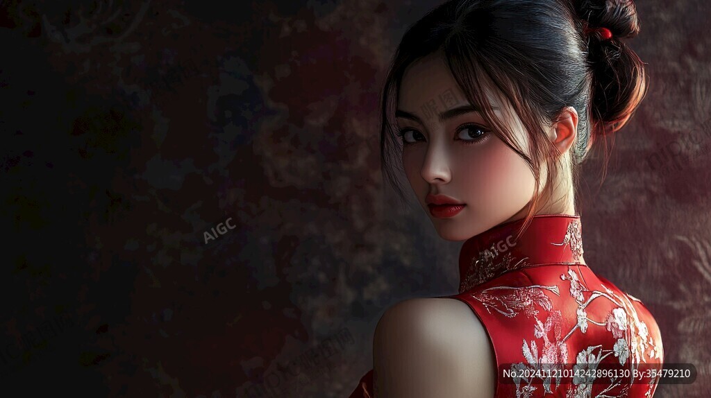 旗袍美女壁纸