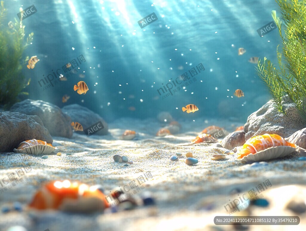 海底世界动画场景