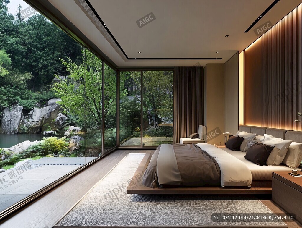山水大床