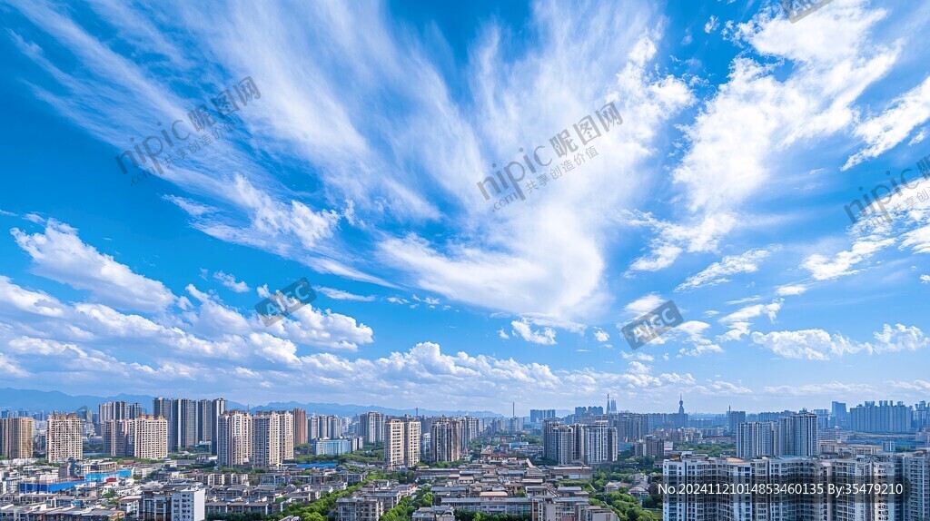 城市白云