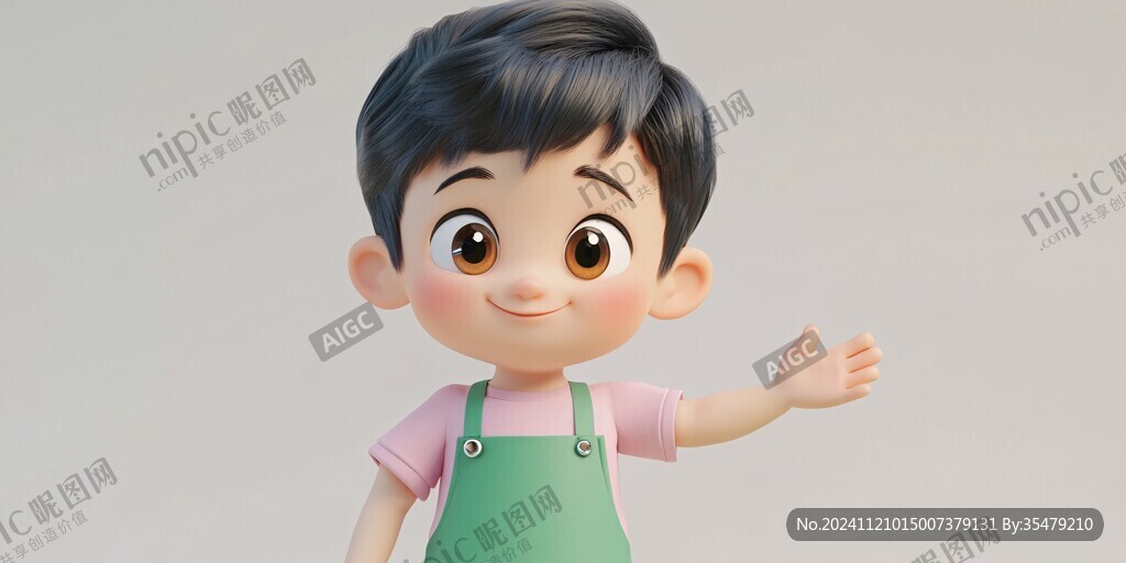 男孩ip形象