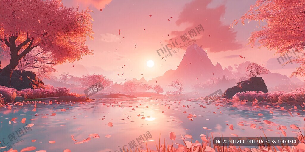 游戏山水场景
