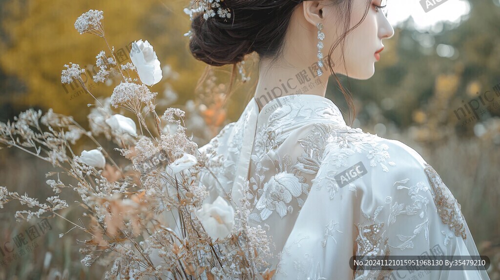 唯美汉服女孩