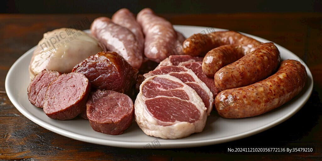 酱肉腊肠拼盘