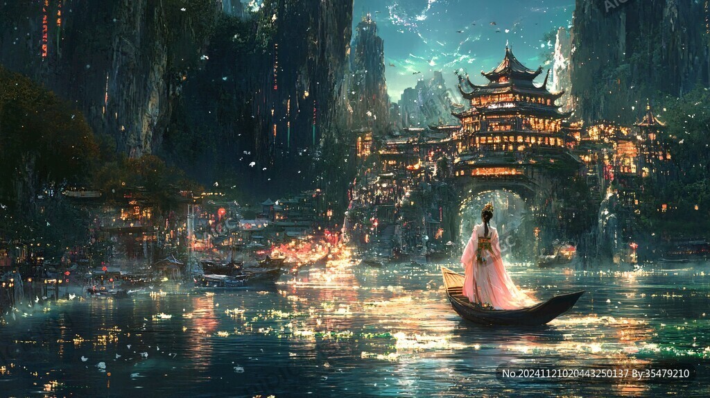 古风人物大场景