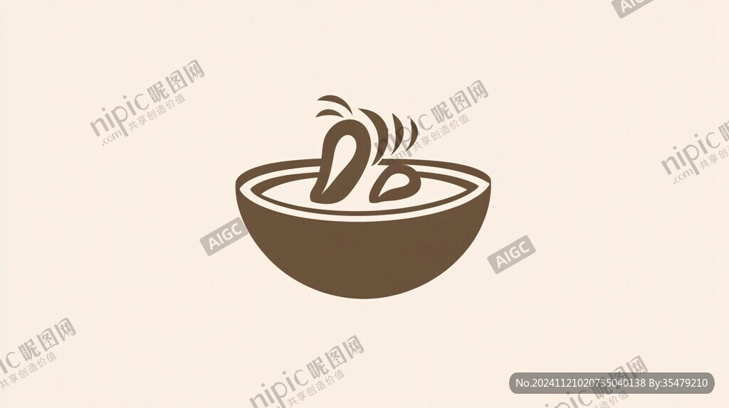 面条标志设计