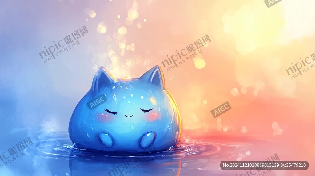 q版水滴