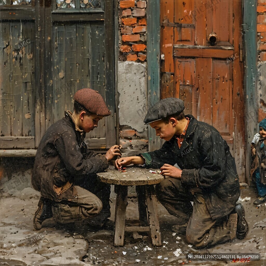 生活场景童年记忆