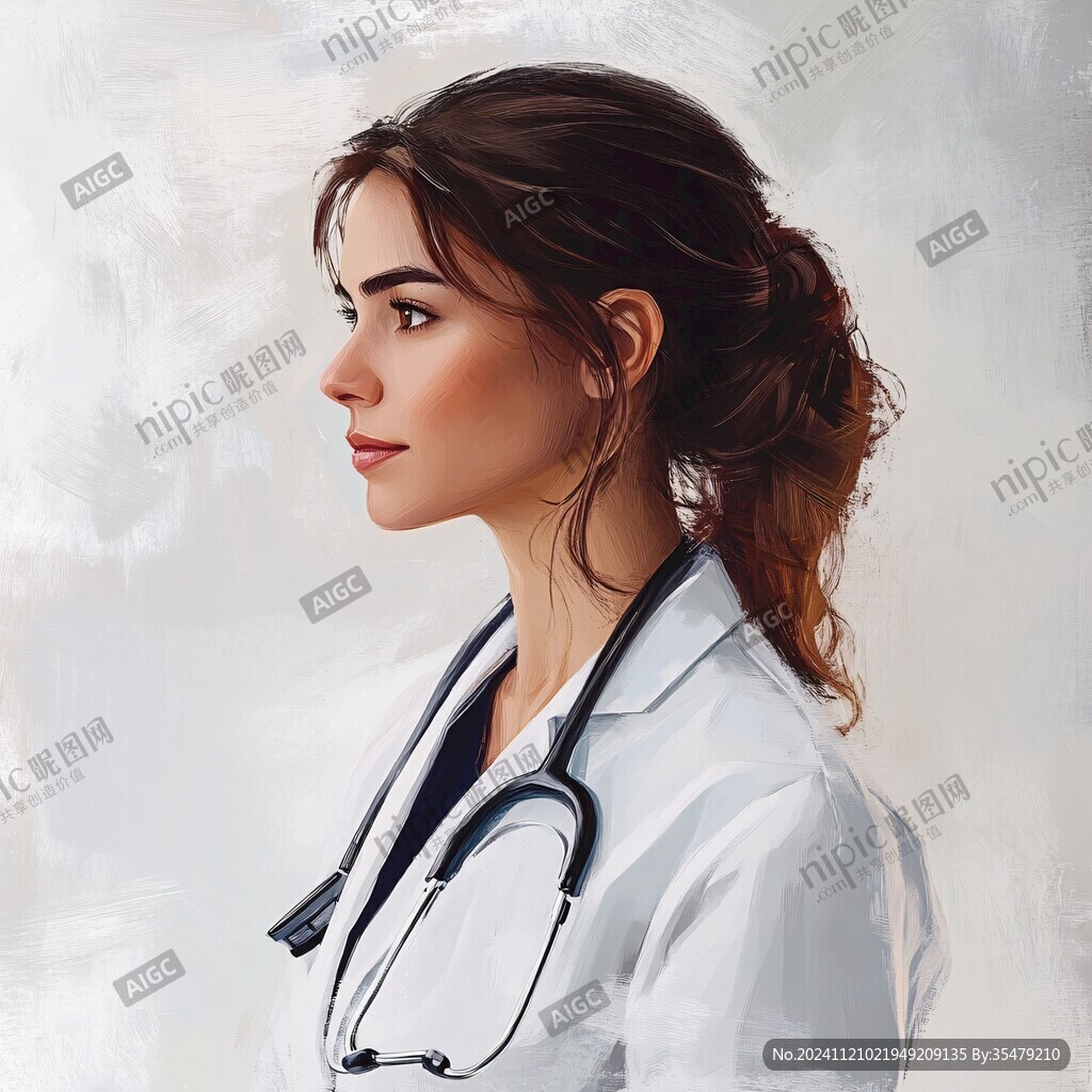 女医生插画