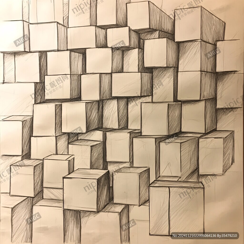 米立方素描