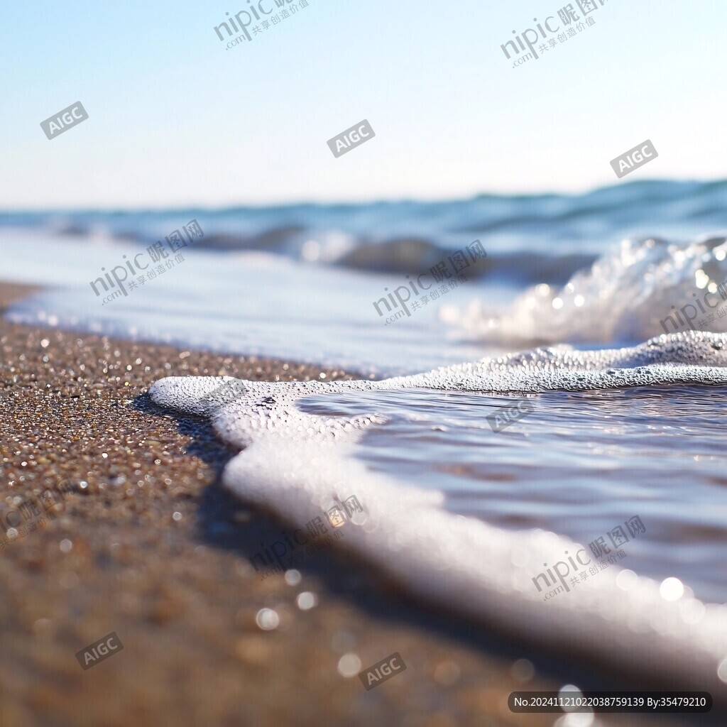 水晶般海水