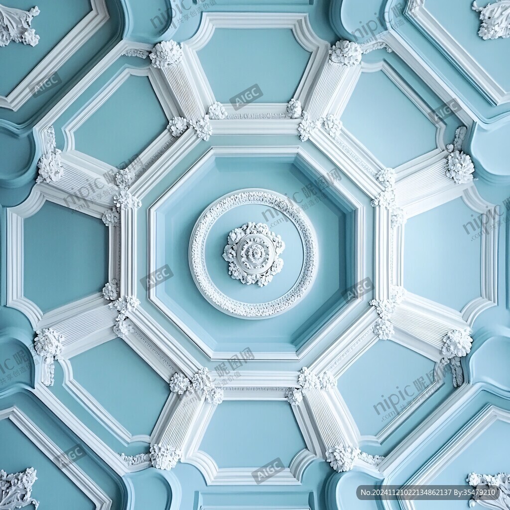 皇家蓝立体感浮雕背景