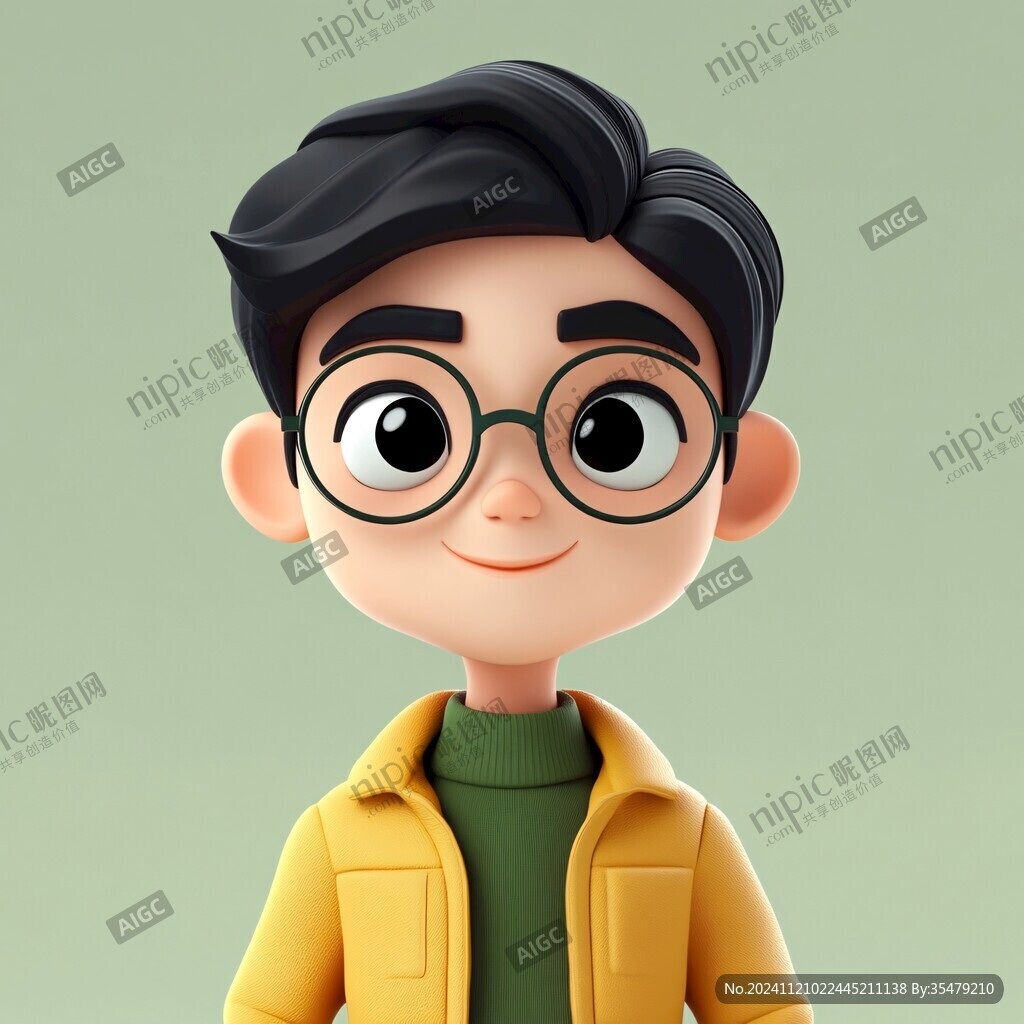 仿3d卡通形象