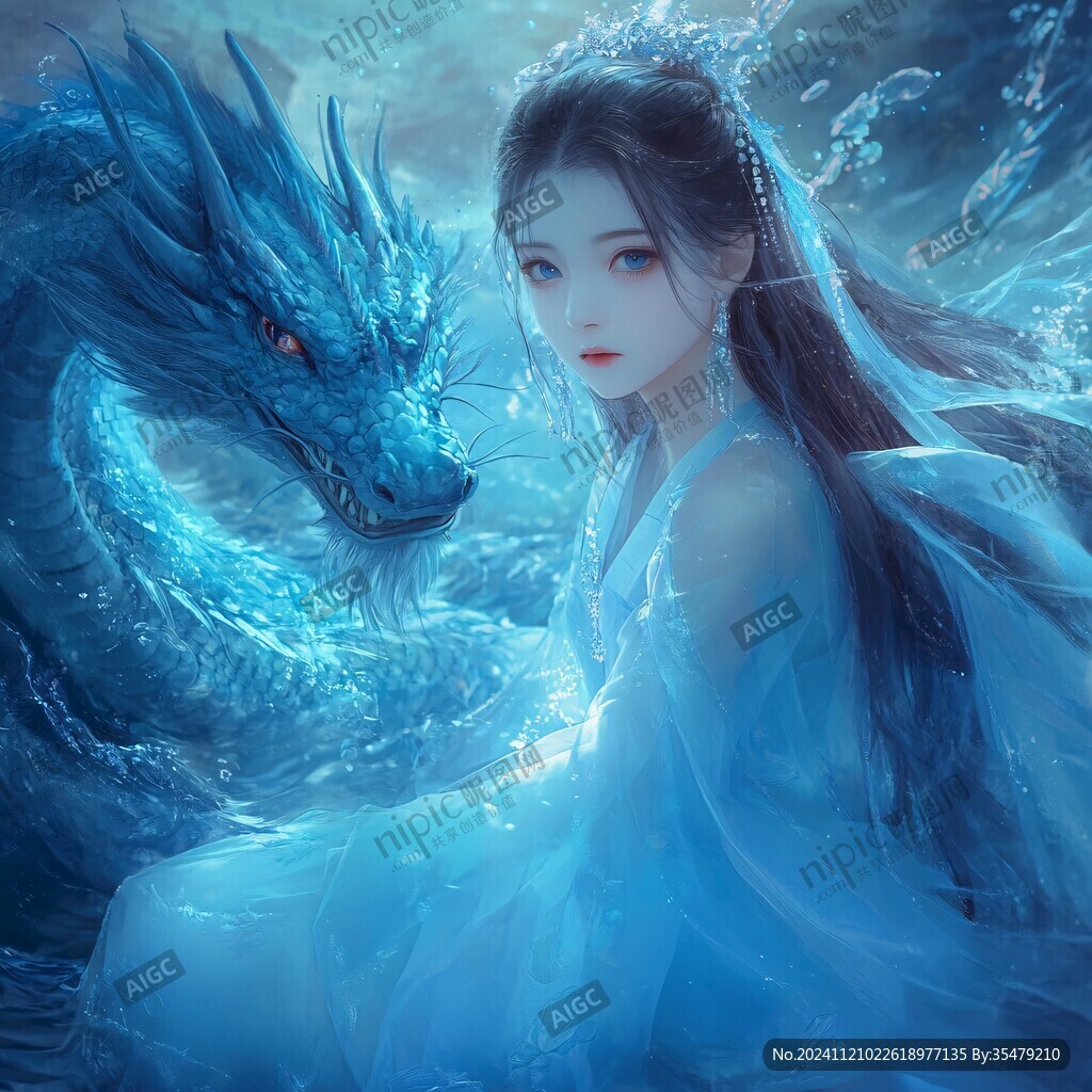 古风龙女ip