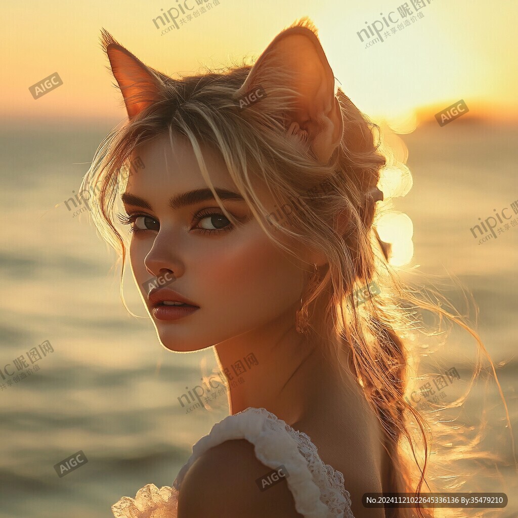 猫耳朵女孩