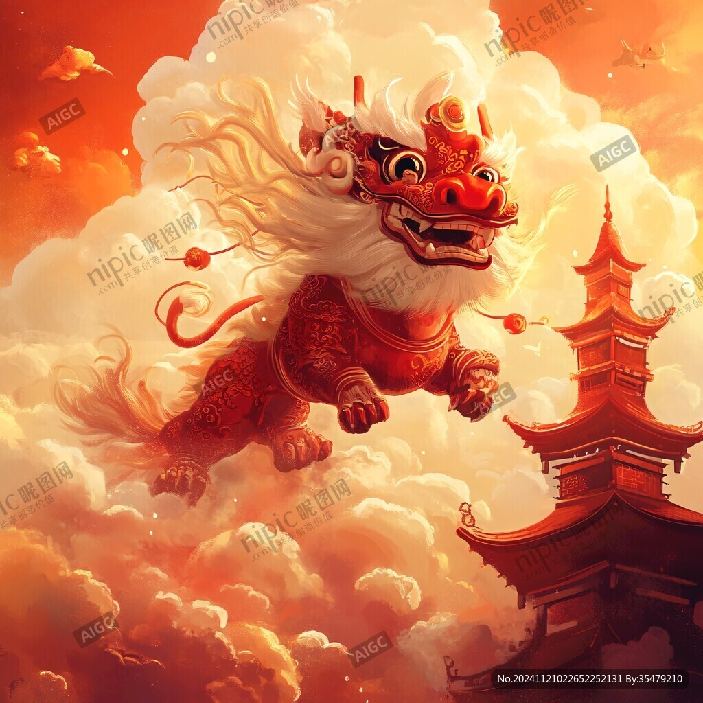 龙年ip插画
