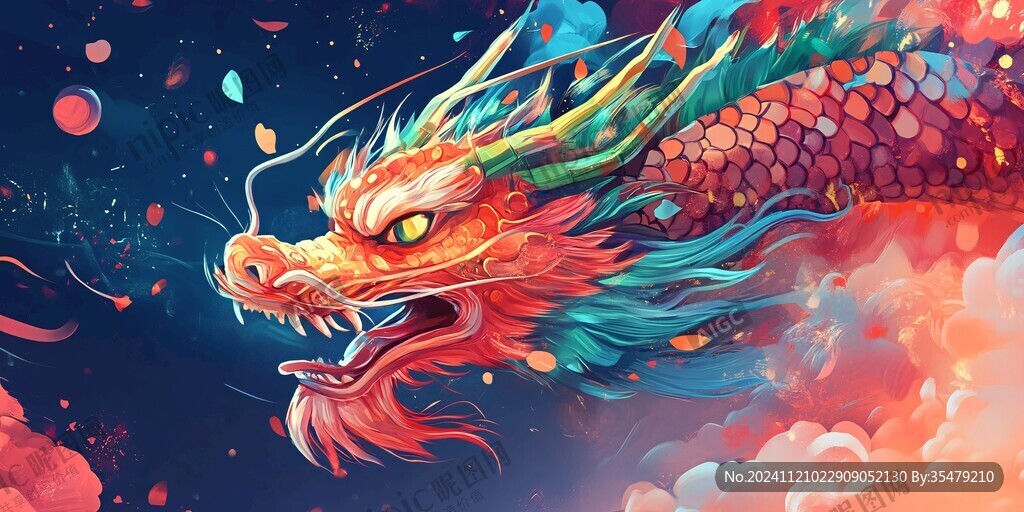 龙年插画合集
