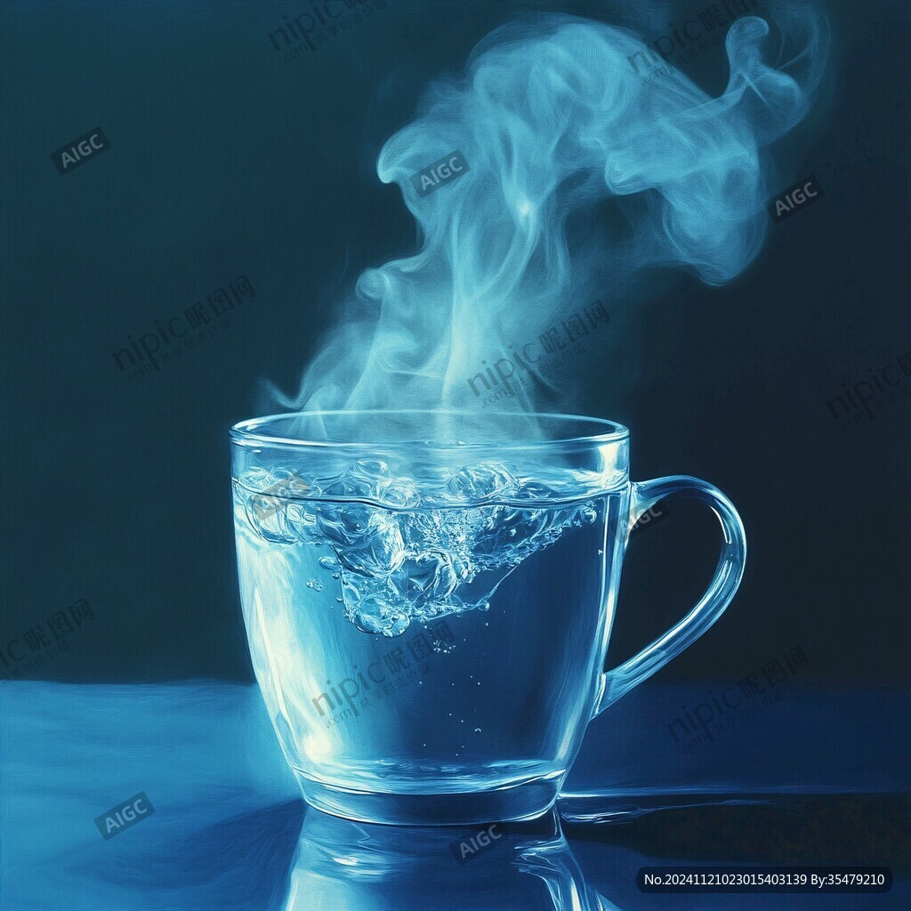 蒸蒸日上玻璃杯