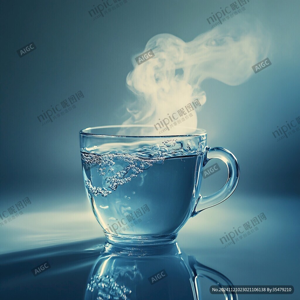 蒸蒸日上玻璃杯