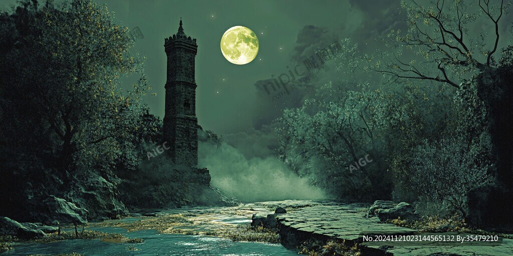 姑嫂塔背景
