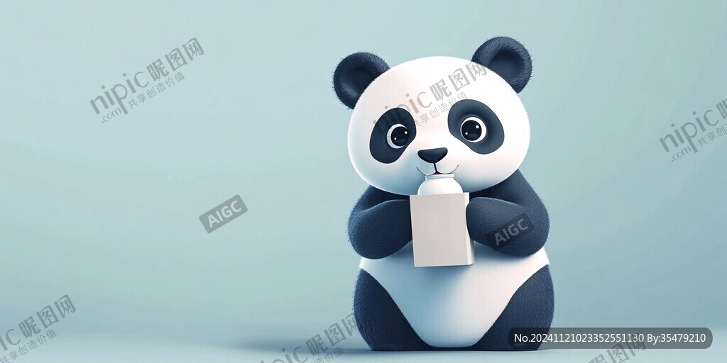 卡通熊猫壁纸