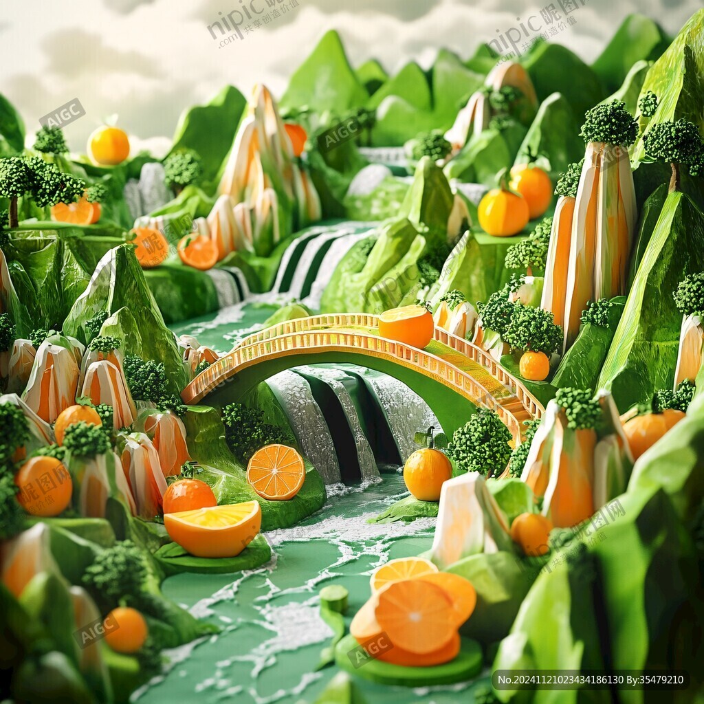3d立体插画风格