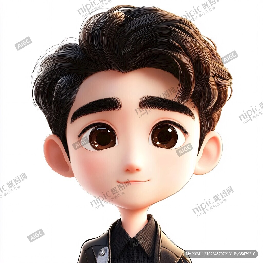 q版青年少年男生