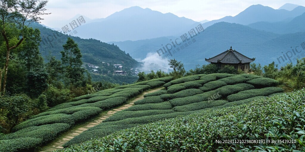 茶山早晨