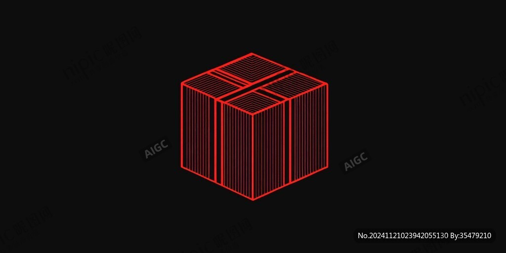 立方体创意logo