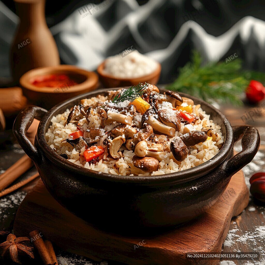 菌皇捞饭