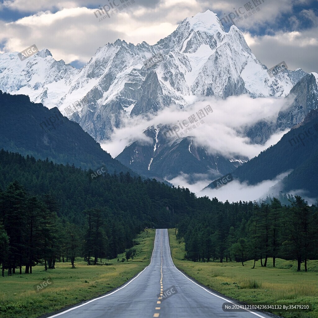 意境高山道路