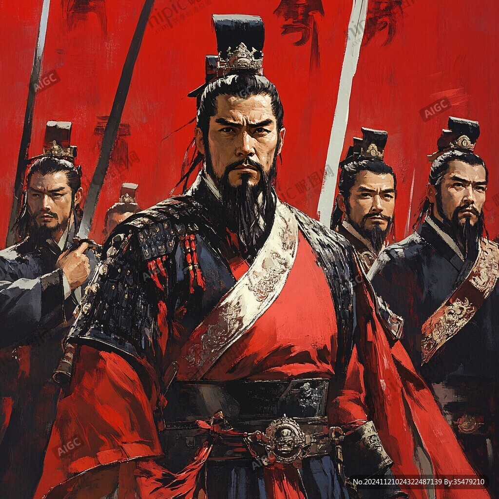 秦朝人物蜡像