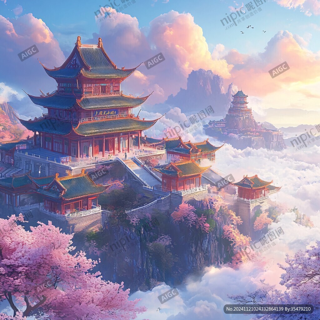 古风仙境天上宫阙