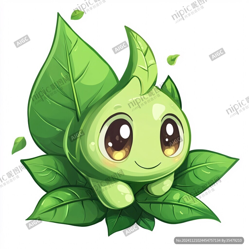 植物吉祥物设计