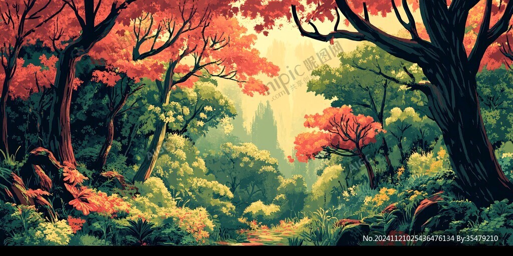深林大场景