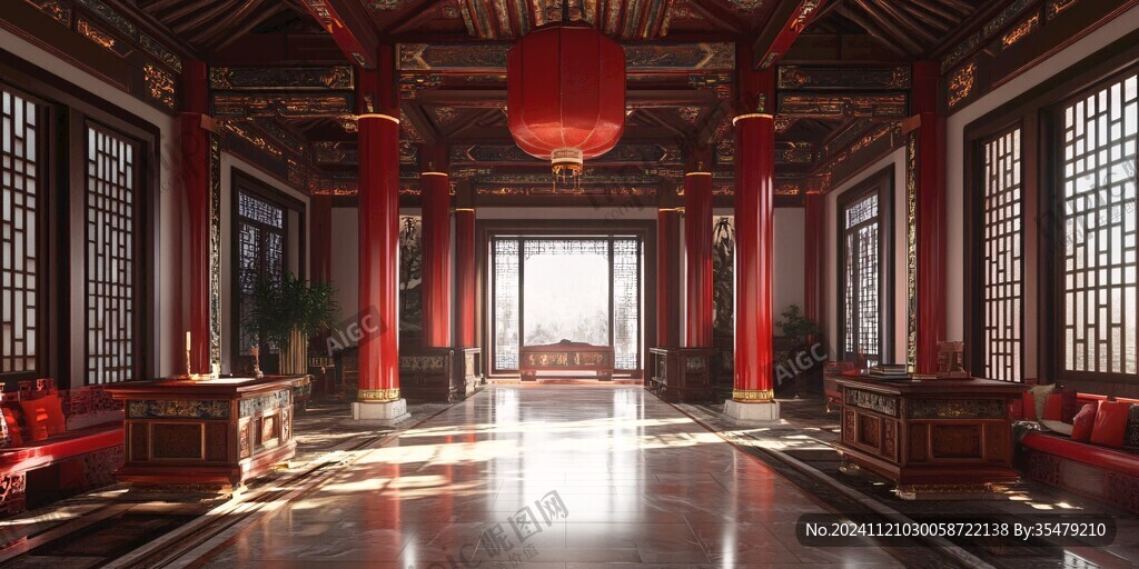古典厅堂楼阁