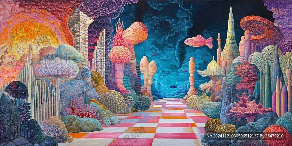 梦幻立体画