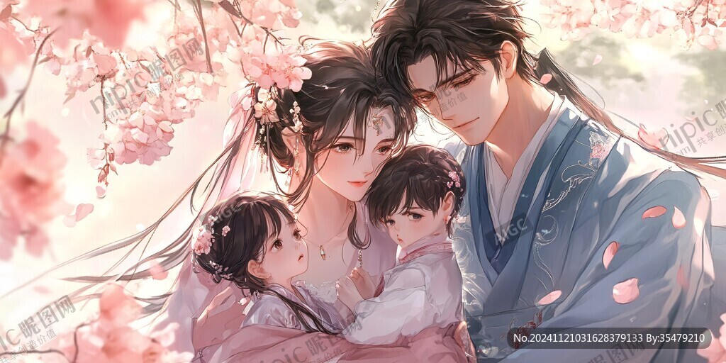 动漫全家福