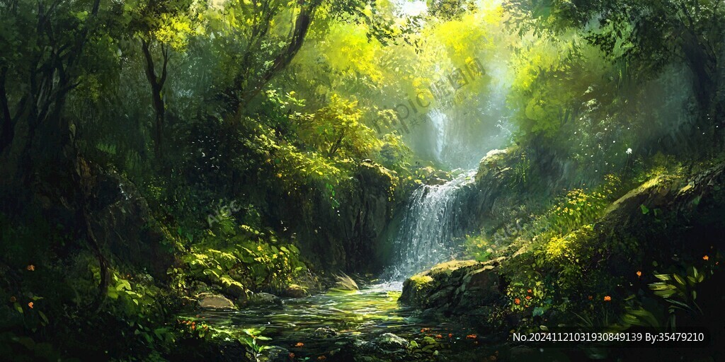 唯美森系场景