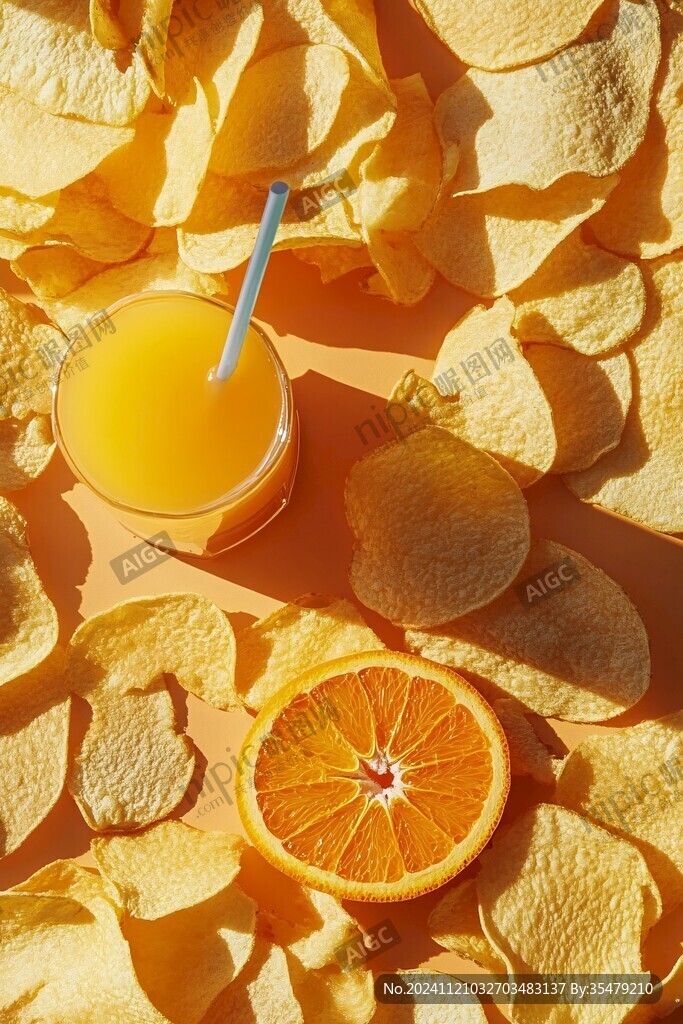 薯片写真