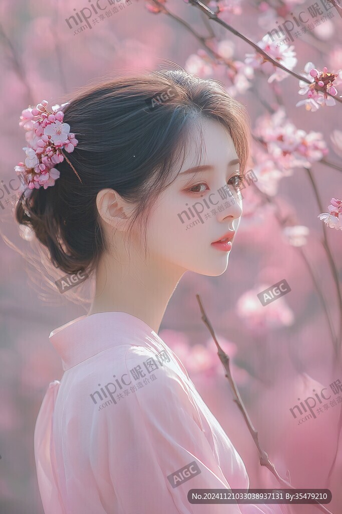 桃花少女
