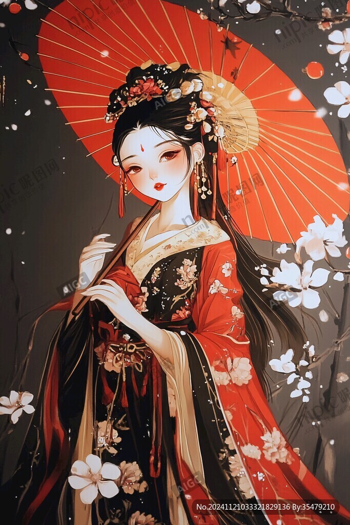 换装插画