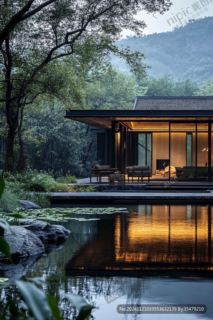 涵碧山房
