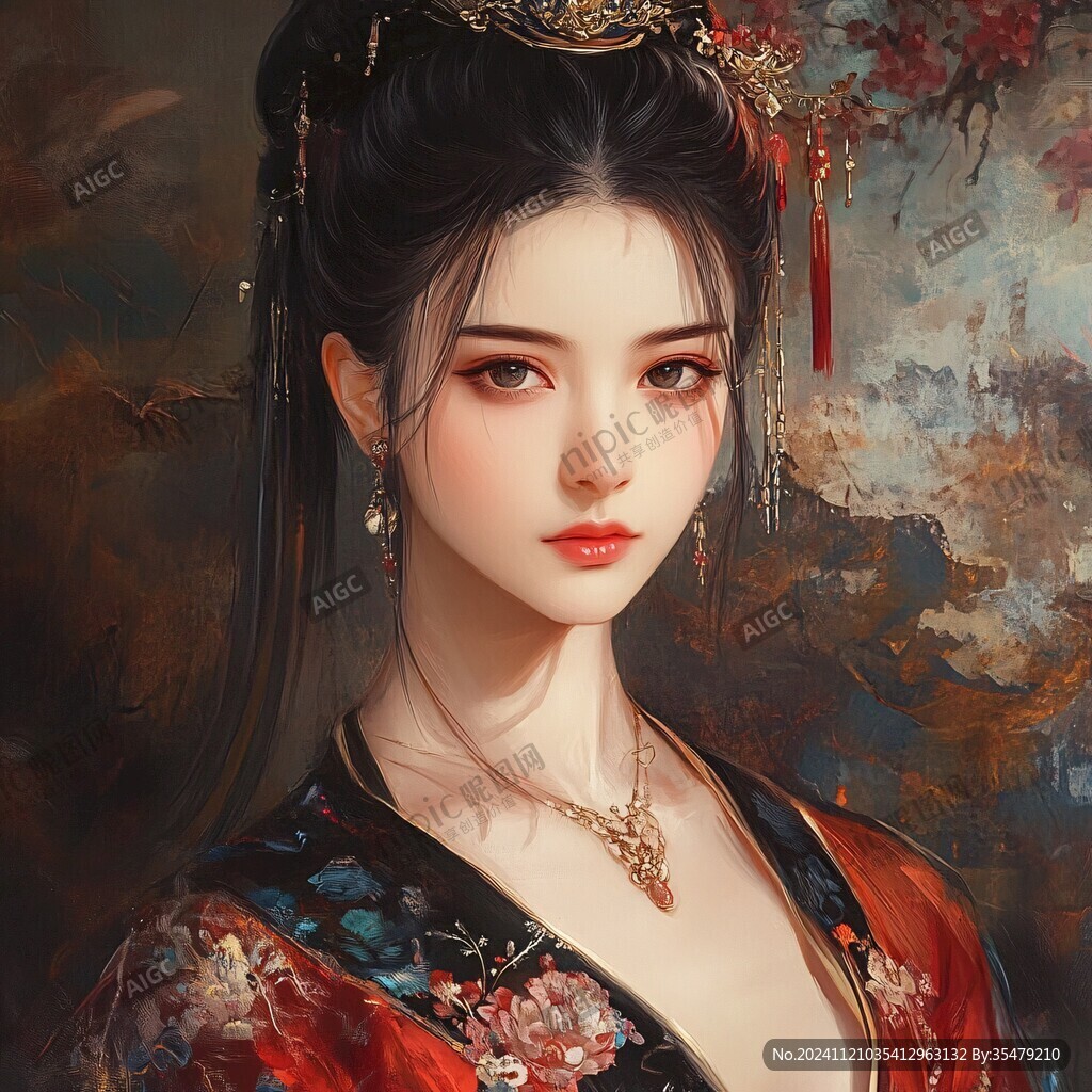板绘人像