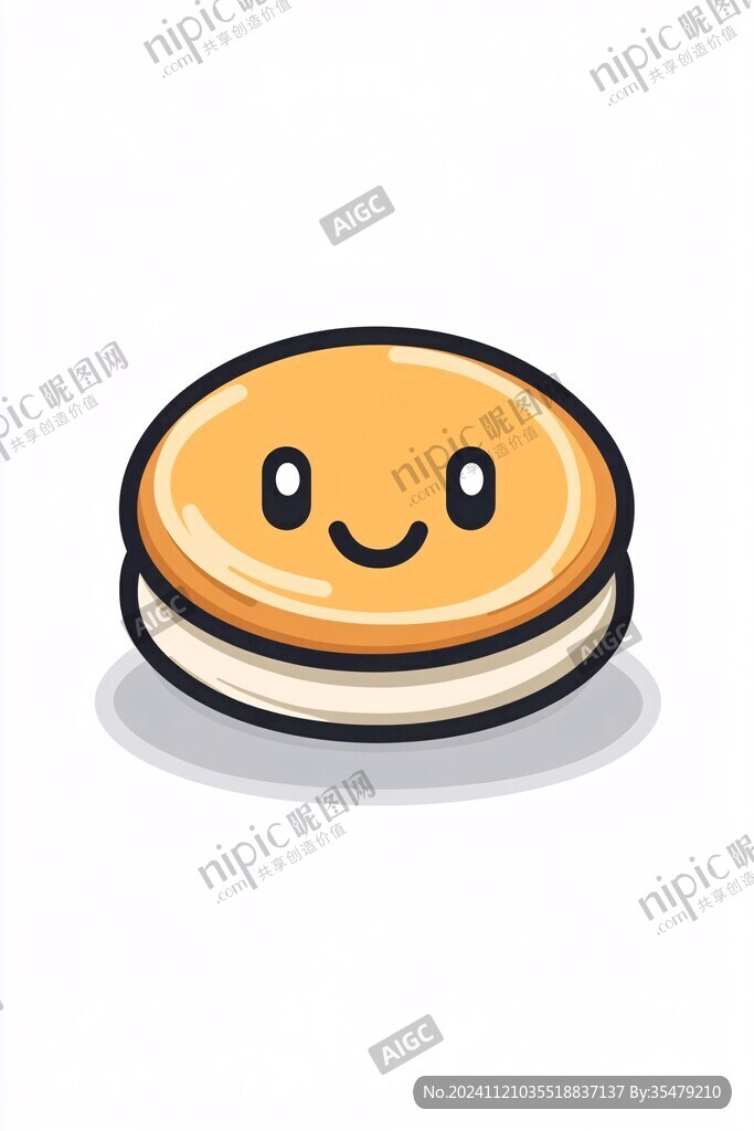 卡通煎饼logo